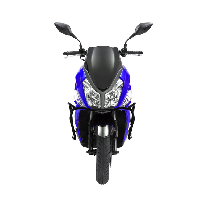 GP Kompozit Engine Protector Crash Bars Black Compatible For Sym Jet 14  2017-2020