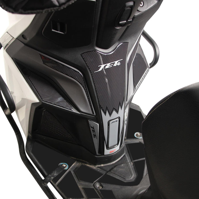 GP Kompozit Protector Depósito Gris Compatible Para Sym Jet 14 2017-2023
