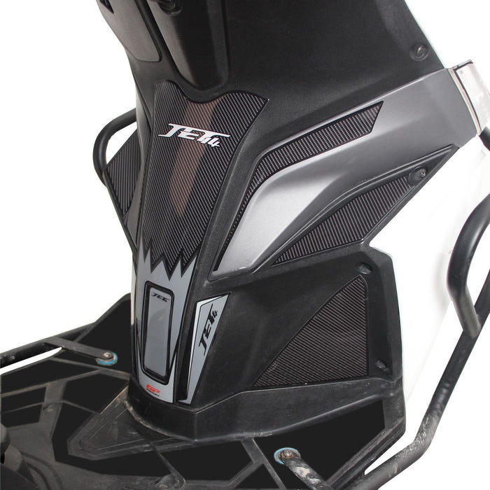 GP Kompozit Protector Depósito Gris Compatible Para Sym Jet 14 2017-2023