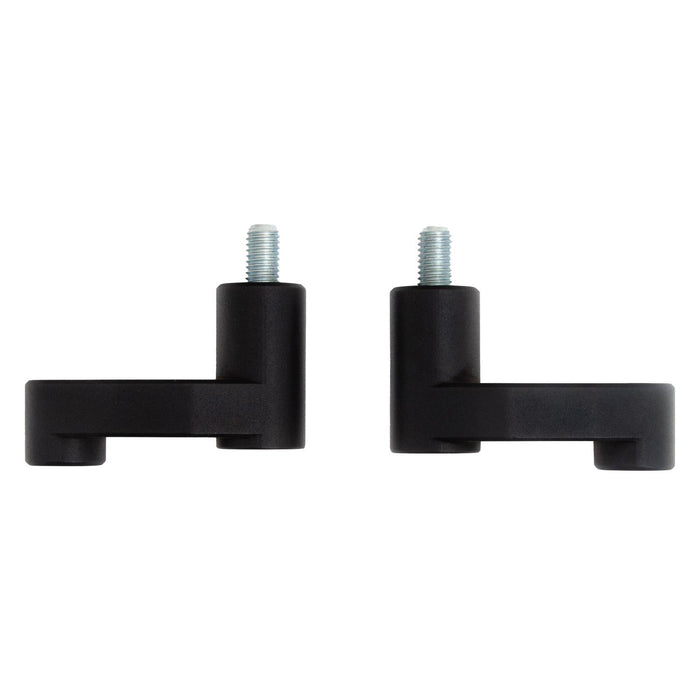 GP Kompozit Extensores elevadores de espejos negros compatibles con Sym Jet X 125 2022-2023