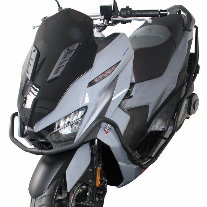 GP Kompozit Engine Protector Crash Bars Black Compatible For SYM Jet X 125  2022-2024