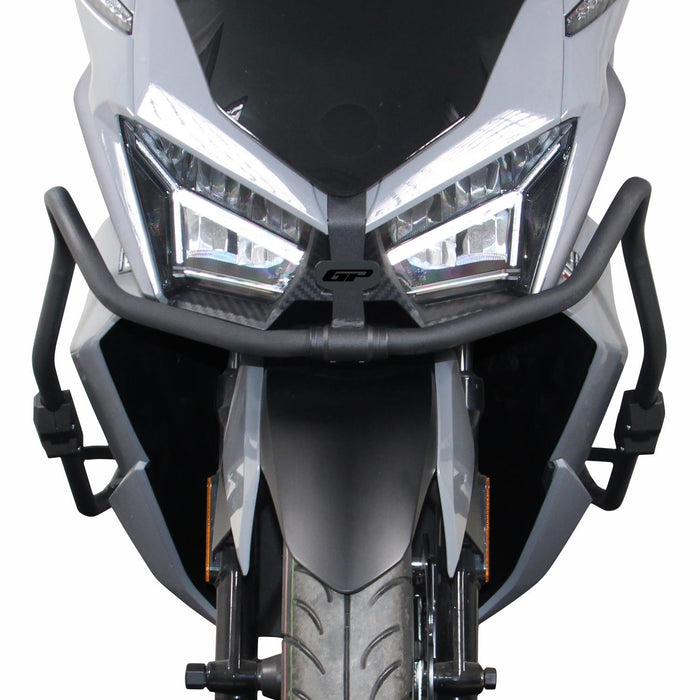 GP Kompozit Engine Protector Crash Bars Black Compatible For SYM Jet X 125  2022-2024