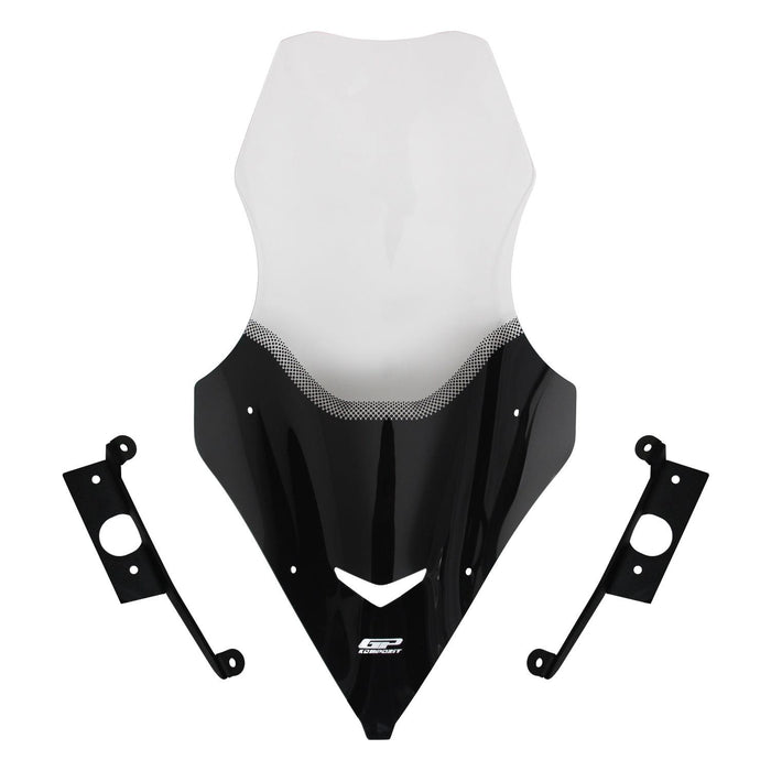 GP Kompozit Pare-brise transparent compatible pour Sym Jet X 125 2022-2023