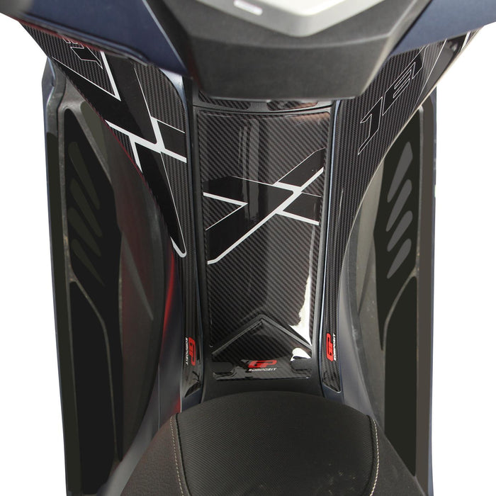 GP Kompozit Protector Depósito Carbono Compatible Para Sym Jet X 125 2022-2023