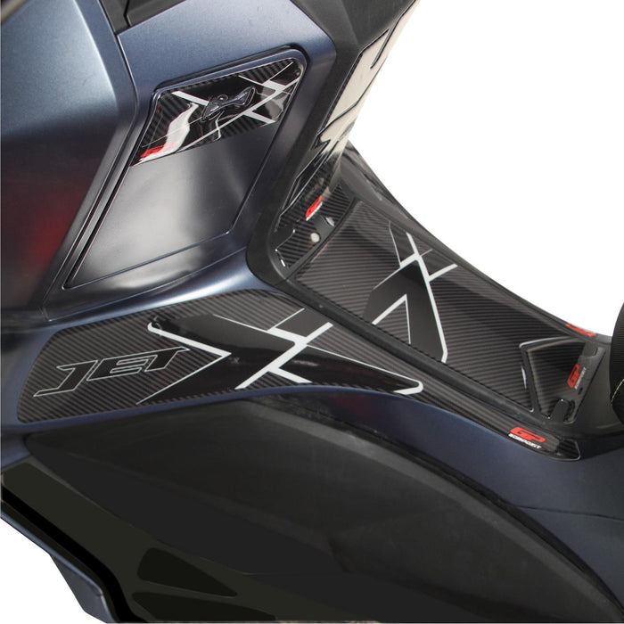 GP Kompozit Protector Depósito Carbono Compatible Para Sym Jet X 125 2022-2023