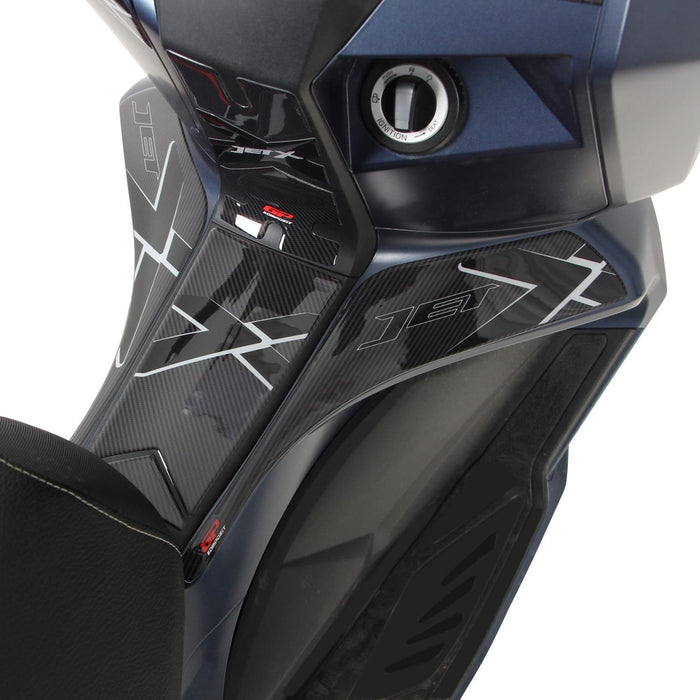 GP Kompozit Protector Depósito Carbono Compatible Para Sym Jet X 125 2022-2023