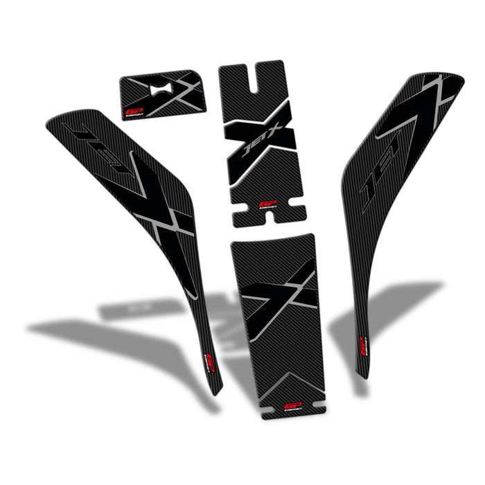 GP Kompozit Protector Depósito Carbono Compatible Para Sym Jet X 125 2022-2023