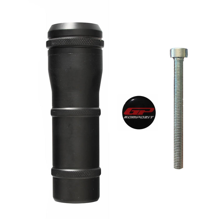 GP Kompozit Exhaust Crash Frame Slider Black Compatible For SYM SYMNH T 125 / 200 / 300 2024