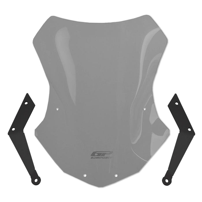 GP Kompozit Windshield Windscreen Smoked Compatible For SYM SYMNH T 125 / 200 / 300 2024