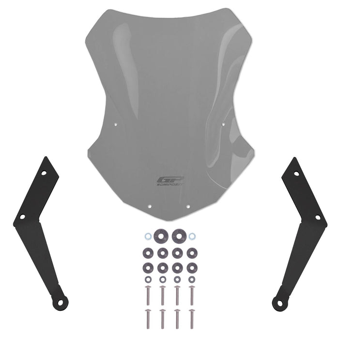 GP Kompozit Windshield Windscreen Smoked Compatible For SYM SYMNH T 125 / 200 / 300  2024