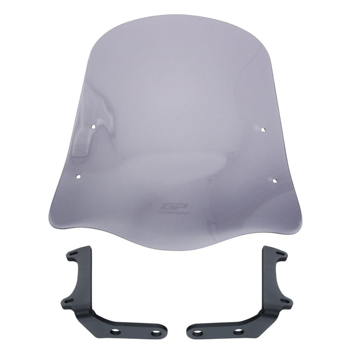 GP Kompozit Pare-brise fumé compatible pour Sym Orbit II 50 2022-2023