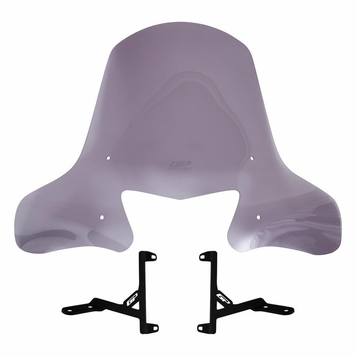 GP Kompozit Pare-brise fumé compatible pour Sym Symphony 2012-2021