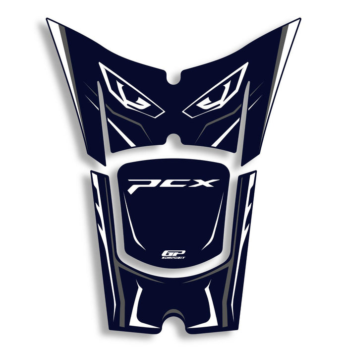 GP Kompozit Tank Pad Set Blue Compatible For Honda PCX125 / PCX150  2025