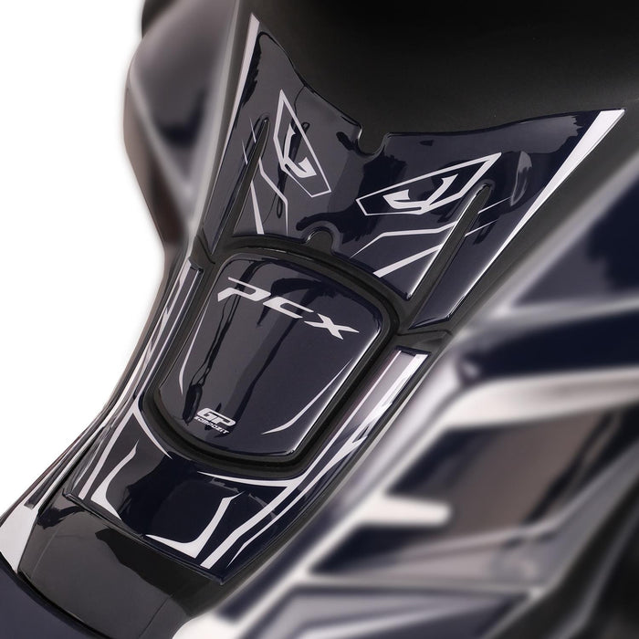 GP Kompozit Tank Pad Set Blue Compatible For Honda PCX125 / PCX150  2025