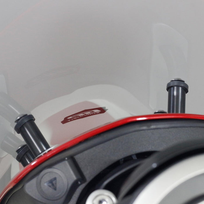 GP Kompozit Pare-brise fumé compatible pour Triumph Rocket 3 R / GT 2010-2023