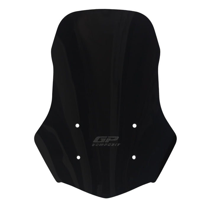 GP Kompozit Pare-Brise Noir Compatible Pour Triumph Rocket 3 R / GT 2010-2023