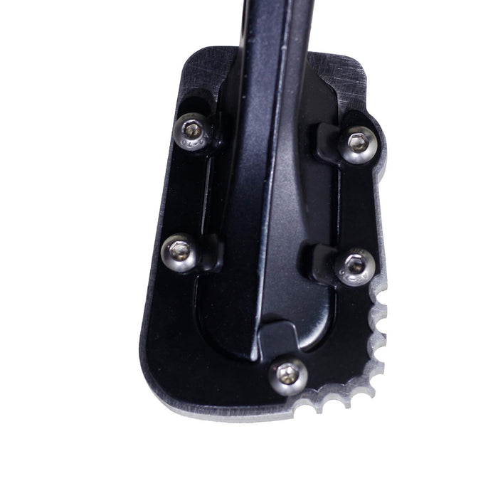 GP Kompozit Caballete Lateral Expansión Negro Compatible para Triumph Tiger 1200 2014-2016