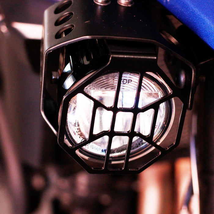 GP Kompozit Protector de luz antiniebla negro compatible con Triumph Tiger 1200 2014-2016