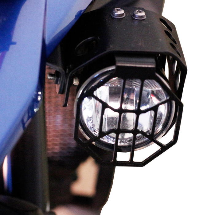 GP Kompozit Protector de luz antiniebla negro compatible con Triumph Tiger 1200 2014-2016