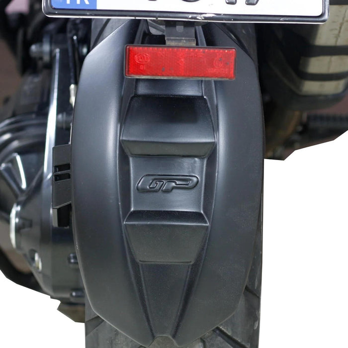 GP Kompozit Protector contra salpicaduras trasero negro compatible con Triumph Tiger 1200 2014-2020