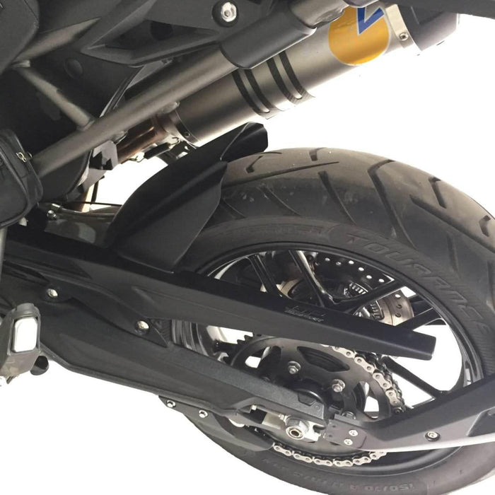 GP Kompozit Guardabarros trasero negro compatible con Triumph Tiger 800 2013-2017