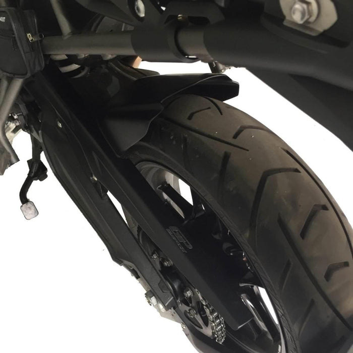GP Kompozit Guardabarros trasero negro compatible con Triumph Tiger 800 2013-2017