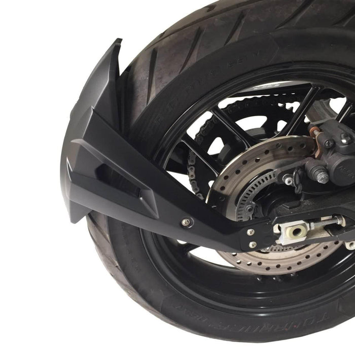 GP Kompozit Rear Wheel Fender Hugger Splash Guard Black Compatible For Triumph Tiger 800  2015-2017