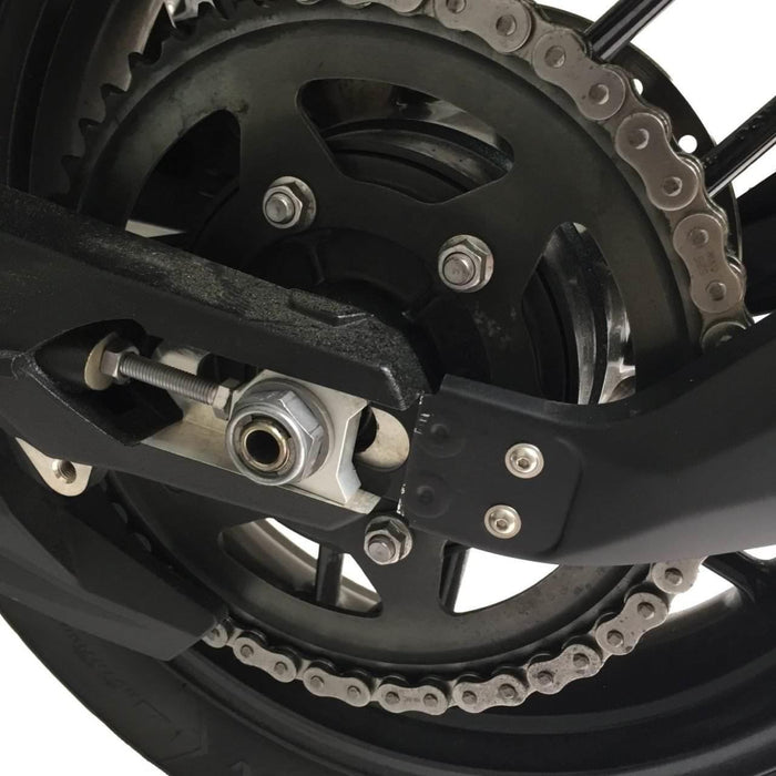 GP Kompozit Rear Wheel Fender Hugger Splash Guard Black Compatible For Triumph Tiger 800  2015-2017