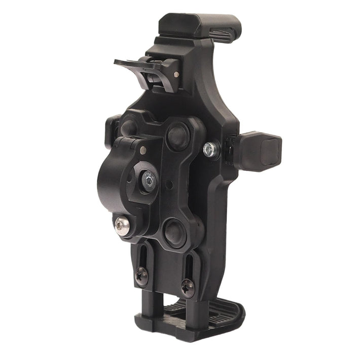 GP Kompozit Universal TTR01 Motorbike Phone Holder Mount, Anti Vibration Motorcycle Phone Holder Black-White