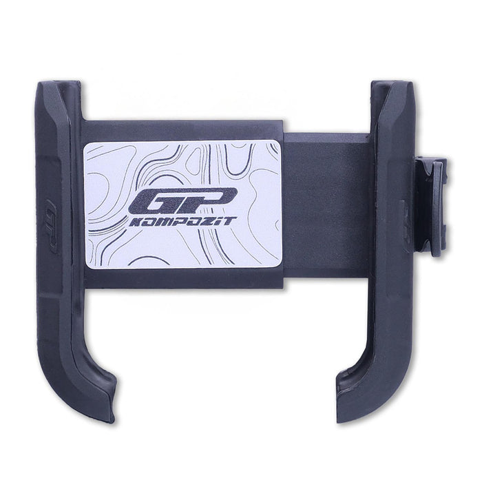 GP Kompozit Universal TTR04 Motorbike Phone Holder Mount, Motorcycle Phone Holder White-Black