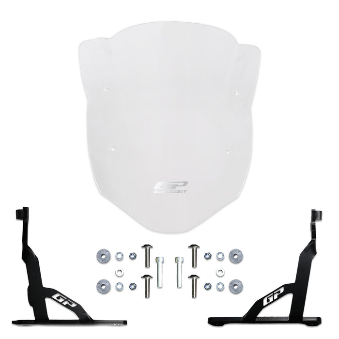 GP Kompozit Windshield Windscreen Clear Compatible For TVS Apache RTR 200  2024