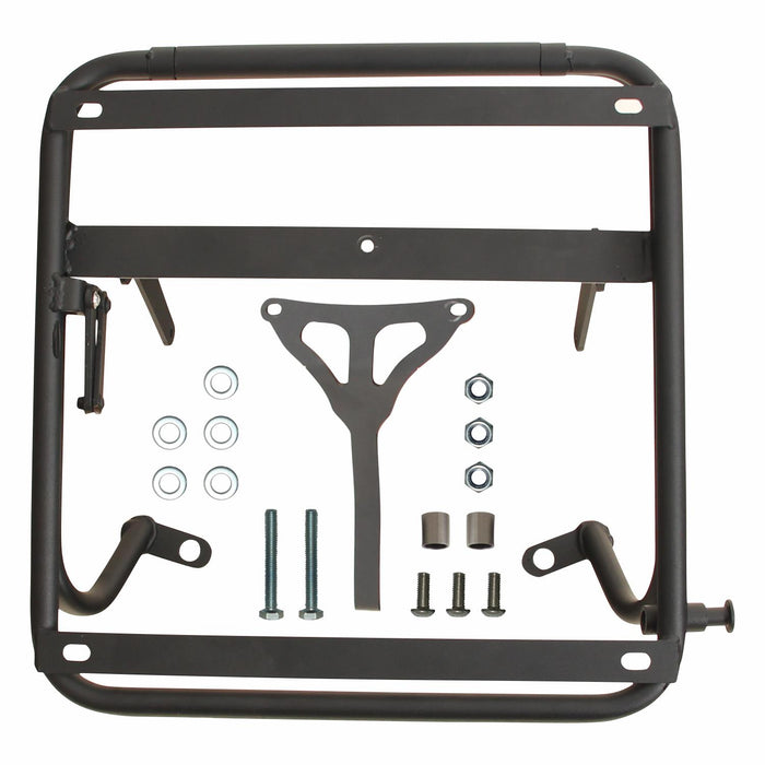 GP Kompozit Rear Luggage Rack Black Compatible For TVS Jupiter 110 / Jupiter 125  2023-2024