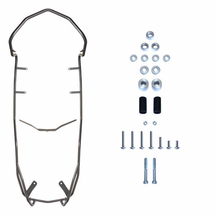 GP Kompozit Engine Protector Crash Bars Black Compatible For TVS Jupiter 110 / Jupiter 125  2023-2024