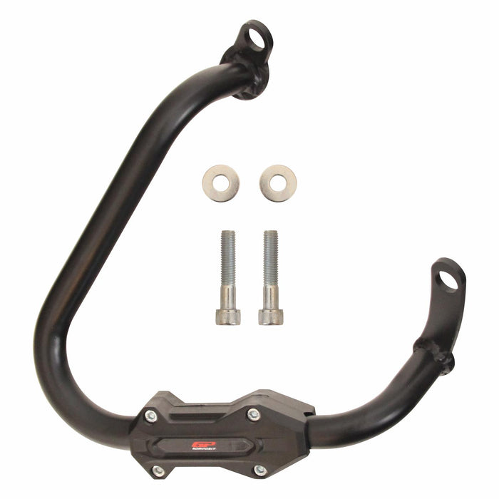 GP Kompozit Exhaust Guard Crash Bar Black Compatible For TVS Ntorq 125  2024