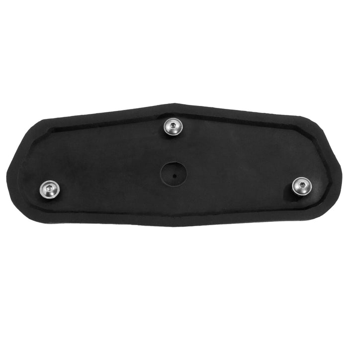 GP Kompozit Universal 20X8cm Respaldo Top Case Pad Negro