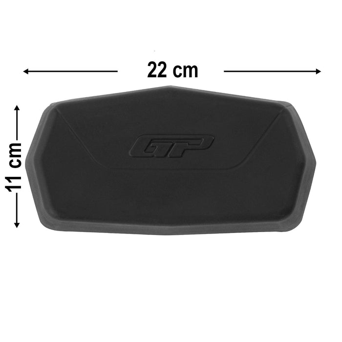 GP Kompozit Universal 22X11 Respaldo Top Case Pad Negro