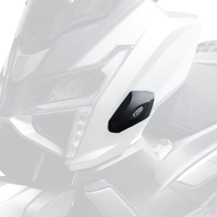 GP Kompozit Universal Side Fairing Cover Black 7.5x14 cm
