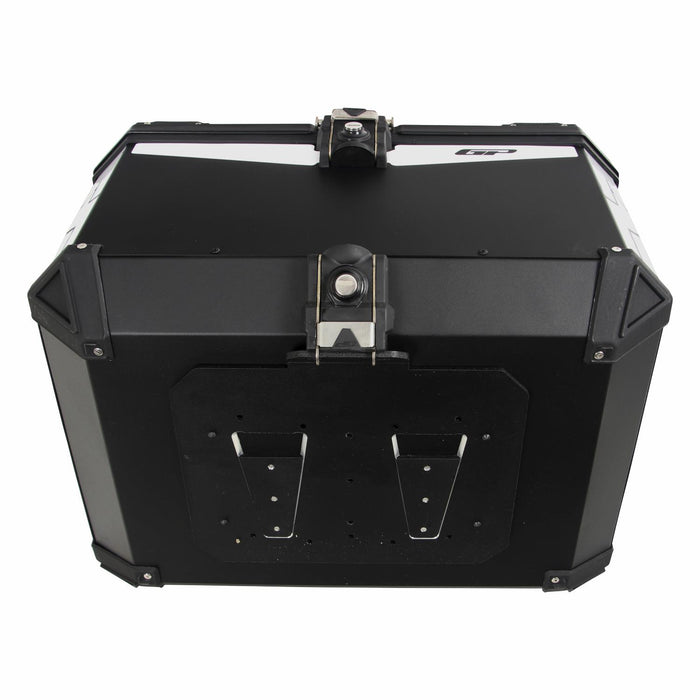 GP Kompozit Universal 75 lt Aluminum Motorcycle Top Case Black