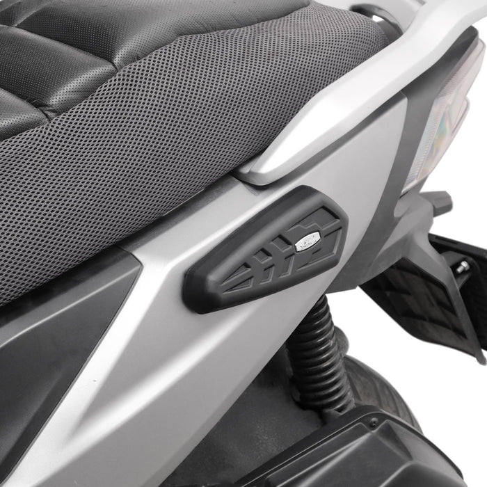 GP Kompozit Universal Side Fairing Cover Black 8x18.5 cm