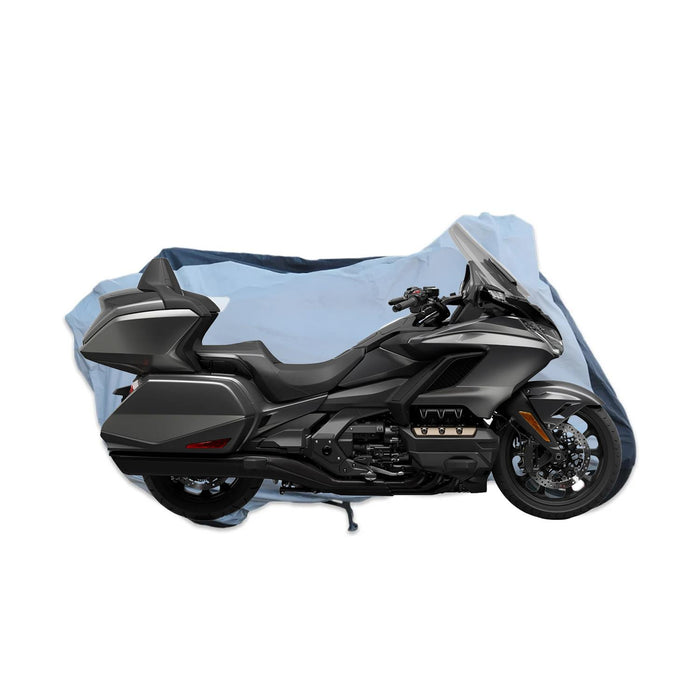GP Kompozit Universal Indoor/Outdoor Waterproof Motorcycle Cover, Motorcycle Sun Cover, Large Size