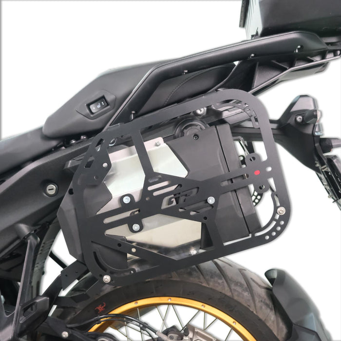 GP Kompozit Universal Motorcycle Crome Body Toolbox Black