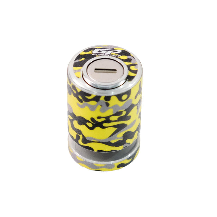 GP Kompozit For Universal Camouflage Weather-Resistant, Anti-Theft Motorcycle Disc Lock