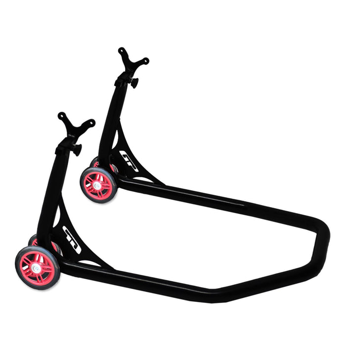 GP Kompozit Universal Rear Wheel Lift Swingarm Spools Paddock Stand Black