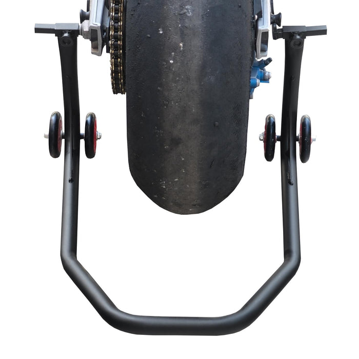 GP Kompozit Universal Rear Wheel Lift Swingarm Spools Paddock Stand Black