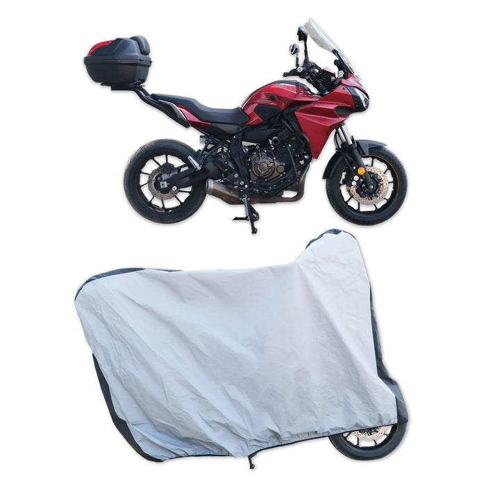 GP Kompozit Universal Indoor/Outdoor Waterproof Motorcycle Cover, Motorcycle Sun Cover, Medium Size