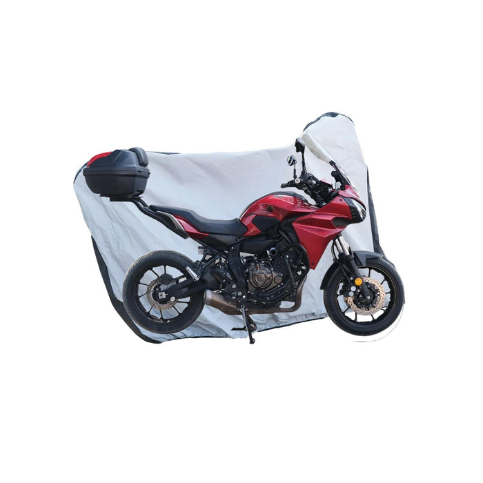 GP Kompozit Universal Indoor/Outdoor Waterproof Motorcycle Cover, Motorcycle Sun Cover, Medium Size