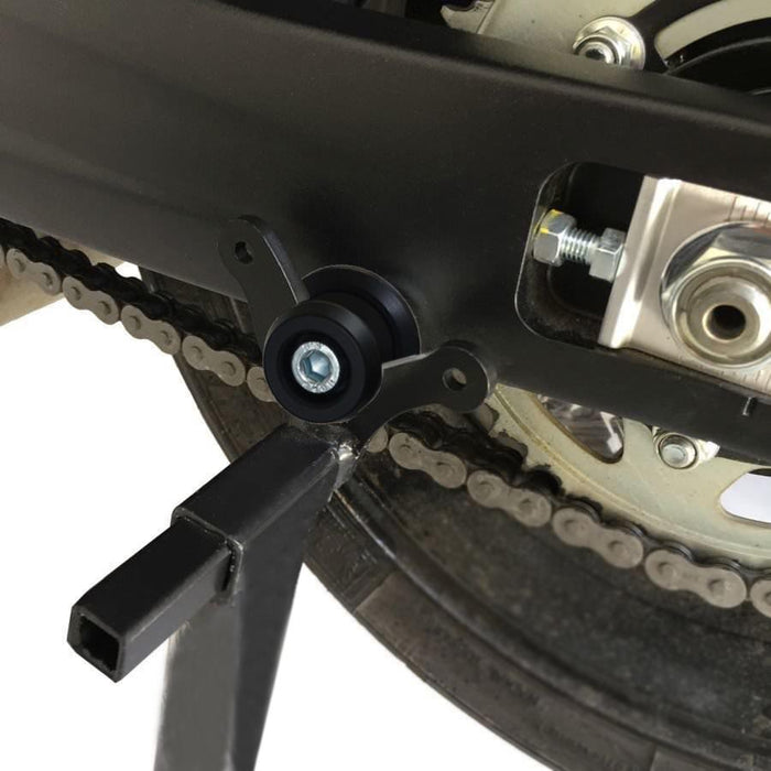 GP Kompozit Support de levage universel pour paddock - Bobines de bras oscillant - Curseurs - Noir