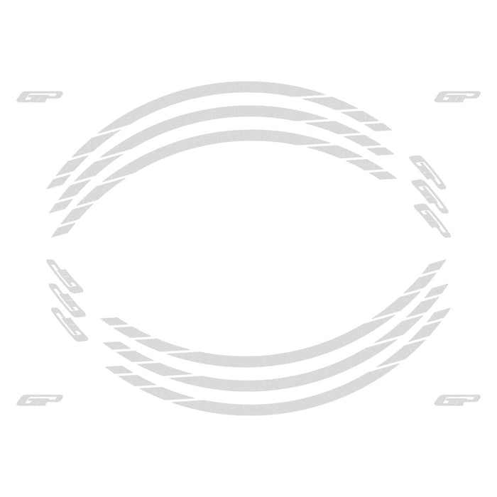 GP Kompozit Para Fondo De Llanta Universal Simple Gris Reflectante