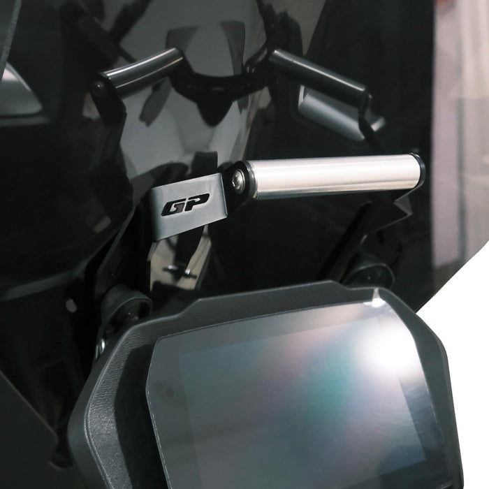 GP Kompozit Phone / Navigation / GPS Holder Bracket Black Compatible For Voge SR3 2024