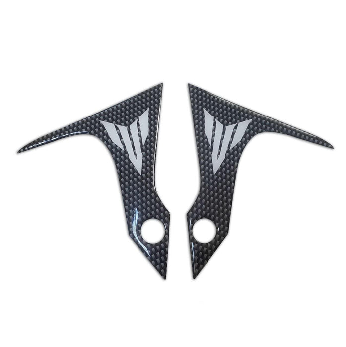GP Kompozit Protector Depósito Para Guardabarros Blanco-Carbono Compatible Para Yamaha MT-07 2014-2017